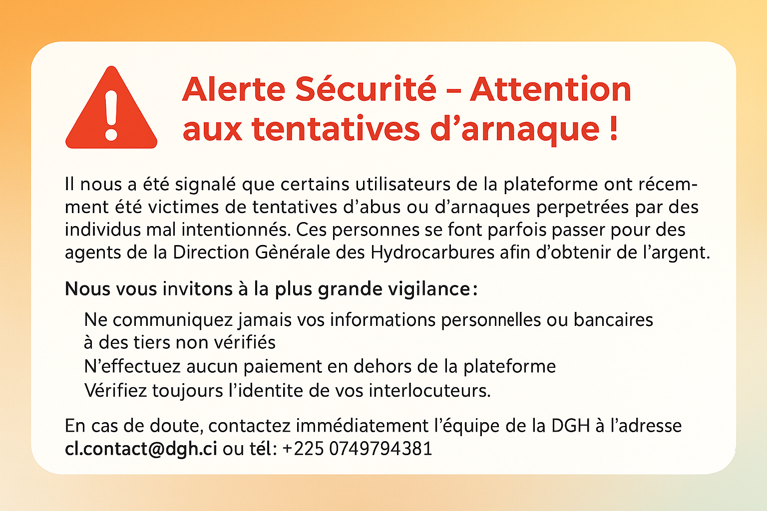 Alerte